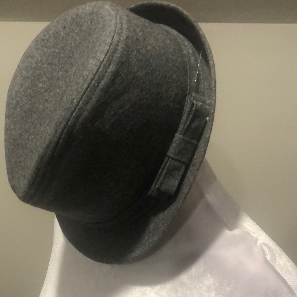 Echo Design wool blend grey fedora hat NEW NWT MSRP $42